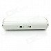HAIGE WSA9 Portable Speaker - White + Silver (4 x AAA) HAIGE WSA9 Portable Speaker - White + Silver (4 x AAA)