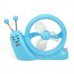 Cute Snail Style USB Mini 3-Blade 1-Mode Desk Fan - Blue