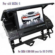 LsqSTAR 7" Car DVD Player w/ GPS,SWC,Radio,RDS,AUX,Can Bus,6CDC,TV,Bluetooth,Dual Zone for MAZDA 6 LsqSTAR 7" Car DVD Player w/ GPS,SWC,Radio,RDS,AUX,Can Bus,6CDC,TV,Bluetooth,Dual Zone for MAZDA 6