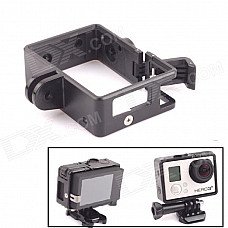 PANNOVO Portable Plastic Fixed Frame Case w/ Bacpac Installation Elongated Arm for Gopro Hero 4/ 3 / 3+ PANNOVO Portable Plastic Fixed Frame Case w/ Bacpac Installation Elongated Arm for Gopro Hero 4/ 3 / 3+