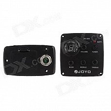 JOYO JE-303 Guitar 3-Band EQ Tuner Pickup Equalizer - Black JOYO JE-303 Guitar 3-Band EQ Tuner Pickup Equalizer - Black