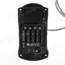 JOYO JE-36 Guitar 4-Band EQ Tuner Pickup Equalizer - Black JOYO JE-36 Guitar 4-Band EQ Tuner Pickup Equalizer - Black