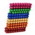 DIY Mini NdFeB Magnetic Balls Educational Toy - Golden + Red + Multi-Colored (216 PCS) DIY Mini NdFeB Magnetic Balls Educational Toy - Golden + Red + Multi-Colored (216 PCS)