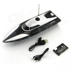 TWP HY-T22 Portable Yacht Shaped Speaker w/ FM / MP3 / USB / TF / AUX - Black + White TWP HY-T22 Portable Yacht Shaped Speaker w/ FM / MP3 / USB / TF / AUX - Black + White