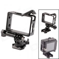 PANNOVO G-484 360 Degree Rotary Plastic Frame Mount for Gopro Hero 4/ 3+ / 3 / 2 - Black PANNOVO G-484 360 Degree Rotary Plastic Frame Mount for Gopro Hero 4/ 3+ / 3 / 2 - Black