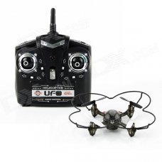 Mini 2.4GHz 6-CH IR Remote Control Outdoor Quadcopter Toy - Black (6 x AA) Mini 2.4GHz 6-CH IR Remote Control Outdoor Quadcopter Toy - Black (6 x AA)