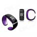OLED Bluetooth V3.0 Smart Touch Bracelet Watch w/ Music Player / Call Answering / Pedometer - Black OLED Bluetooth V3.0 Smart Touch Bracelet Watch w/ Music Player / Call Answering / Pedometer - Black