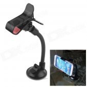 360 Degree Rotational Car Suction Cup Stand Holder Mount Bracket for GPS / Cell Phone - Black