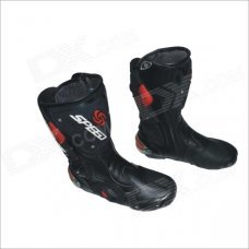 B1001 Motorcycle Protective Waterproof Boot Shoe - Black (Size 43) B1001 Motorcycle Protective Waterproof Boot Shoe - Black (Size 43)