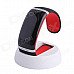 OLED Bluetooth V3.0 Smart Touch Bracelet Watch w/ Music Player / Pedometer - Black + Red OLED Bluetooth V3.0 Smart Touch Bracelet Watch w/ Music Player / Pedometer - Black + Red