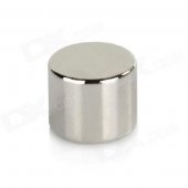 12X10mm Cylindrical NdFeB Magnets - Silver (10 PCS)