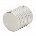 16 x 2mm Super Strong NdFeB Round Magnets - Silver (10 PCS) 16 x 2mm Super Strong NdFeB Round Magnets - Silver (10 PCS)
