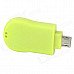 Micro USB Micro SD / TF Card Reader for Samsung / HTC / BlackBerry + More - Grass Green Micro USB Micro SD / TF Card Reader for Samsung / HTC / BlackBerry + More - Grass Green