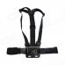 HGYBEST Eelastic Chest Strap and Head Strap Set for GOPRO - Black HGYBEST Eelastic Chest Strap and Head Strap Set for GOPRO - Black