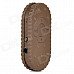 S-What Biscuit Shaped 3.5mm MP3 Player w/ TF - Brown S-What Biscuit Shaped 3.5mm MP3 Player w/ TF - Brown