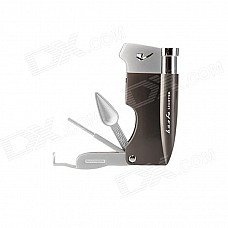 Creative Multi-function Filling Butane Gas Metal Lighter - Champagne Creative Multi-function Filling Butane Gas Metal Lighter - Champagne