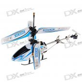 Rechargeable 3-CH Palm-Size Mini R/C Helicopter (IR Remote/6*AA)