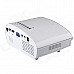 H60 Mini Multimedia LED Projector w/ TV, VGA, AV, HDMI, SD + Remote Control - White H60 Mini Multimedia LED Projector w/ TV, VGA, AV, HDMI, SD + Remote Control - White