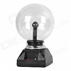 6" Magic Party Christmas Gift Static Plasma Lightning Ball Sphere - Black 6" Magic Party Christmas Gift Static Plasma Lightning Ball Sphere - Black