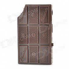Fun Portable Chocolate Style MP3 w/ TF - Brown (8 GB Max.) Fun Portable Chocolate Style MP3 w/ TF - Brown (8 GB Max.)