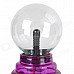 3" Magic Party Christmas Gift Static Plasma Lightning Ball Sphere - Crystal Purple 3" Magic Party Christmas Gift Static Plasma Lightning Ball Sphere - Crystal Purple