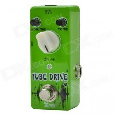 Xvive V7 Overdrive Guitar Mini Effects Pedal / Tube Drive - Apple Green