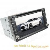 LsqSTAR 6.2" Android Capacitive Screen 2-Din Car DVD Player w/ GPS FM BT WiFi AUX for Nissan Univers