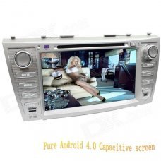 LsqSTAR 8" Android Capacitive Screen 2-Din Car DVD Player w/ GPS FM BT Wifi SWC AUX for Toyota Camry LsqSTAR 8" Android Capacitive Screen 2-Din Car DVD Player w/ GPS FM BT Wifi SWC AUX for Toyota Camry