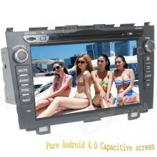 LsqSTAR 8" Android Capacitive Screen 2-Din Car DVD Player w/ GPS FM BT Wifi SWC TV AUX for Honda CRV LsqSTAR 8" Android Capacitive Screen 2-Din Car DVD Player w/ GPS FM BT Wifi SWC TV AUX for Honda CRV