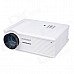 SOMAKE ZH580 5.8" LCD 1080P HD Home Theater Projector w/ AV / HDMI / TV / VGA - White SOMAKE ZH580 5.8" LCD 1080P HD Home Theater Projector w/ AV / HDMI / TV / VGA - White