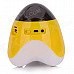 SLANG TY-030 Multi-function Rechargeable Media Player Speaker w/ RGB LED / USB / TF / FM - Yellow SLANG TY-030 Multi-function Rechargeable Media Player Speaker w/ RGB LED / USB / TF / FM - Yellow