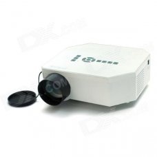 RQ RQ30+ Mini HD LCD Projector w/ HDMI / VGA / TV / Video / SD - White + Black RQ RQ30+ Mini HD LCD Projector w/ HDMI / VGA / TV / Video / SD - White + Black