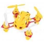 WLtoys V292 Outdoor 2.4GHz Mini 4-CH 6-Axis R/C Aircraft w/ Gyro - Yellow