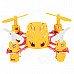 WLtoys V292 Outdoor 2.4GHz Mini 4-CH 6-Axis R/C Aircraft w/ Gyro - Yellow WLtoys V292 Outdoor 2.4GHz Mini 4-CH 6-Axis R/C Aircraft w/ Gyro - Yellow