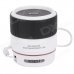 SLANG WS-A88 Lens Style Rechargeable Multimedia Player Speaker w/ USB 2.0 / TF / FM - White + Black SLANG WS-A88 Lens Style Rechargeable Multimedia Player Speaker w/ USB 2.0 / TF / FM - White + Black