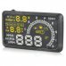 W02 5.5" HUD Head-up Display System w/ Speedometer / OBD II Cable - Black + Yellow W02 5.5" HUD Head-up Display System w/ Speedometer / OBD II Cable - Black + Yellow