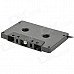 Car Cassette Tape Adapter for MP3 / DVD / VCD Player w/ 3.5mm Jack - Black (12~24V) Car Cassette Tape Adapter for MP3 / DVD / VCD Player w/ 3.5mm Jack - Black (12~24V)