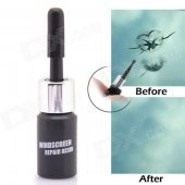 DIY Car Automobile Windshield Windscreen Glass Repair Kit - Black