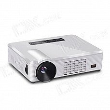 VisionTek T10 1280 x 800 DLP HD Mini Home Projector w/ HDMI / USB / SD / VGA - White VisionTek T10 1280 x 800 DLP HD Mini Home Projector w/ HDMI / USB / SD / VGA - White