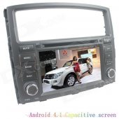 LsqSTAR 7" Android4.1 Capacitive Screen Car DVD Player w/ GPS WiFi Canbus AUX for Mitsubishi Pajero