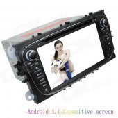 LsqSTAR 7" Android4.1 Capacitive Screen Car DVD Player w/ GPS WiFi Canbus AUX for Mondeo/Focus/S-Max