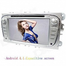 LsqSTAR 7" Android4.1 Capacitive Screen Car DVD Player w/ GPS WiFi Canbus AUX for Mondeo/Focus/S-Max LsqSTAR 7" Android4.1 Capacitive Screen Car DVD Player w/ GPS WiFi Canbus AUX for Mondeo/Focus/S-Max