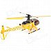 WLtoys V915 4-CH 2.4GHz Radio Control R/C Helicopter Toy - Yellow (4 x AA) WLtoys V915 4-CH 2.4GHz Radio Control R/C Helicopter Toy - Yellow (4 x AA)