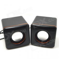 WLD FS-22 2 x 3W Mini Speakers for Laptops / Computers - Black (2 PCS) WLD FS-22 2 x 3W Mini Speakers for Laptops / Computers - Black (2 PCS)