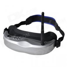 Boscam GS920 640 x 480 RGB AIO Wireless FPV Goggles w/ Head Tracker w/ Dual RX - Silver + Black Boscam GS920 640 x 480 RGB AIO Wireless FPV Goggles w/ Head Tracker w/ Dual RX - Silver + Black
