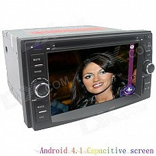 LsqSTAR 6.2" Android 4.1 Capacitive Screen Car DVD Player w/ GPS FM WiFi SWC IPod AUX for Kia Series LsqSTAR 6.2" Android 4.1 Capacitive Screen Car DVD Player w/ GPS FM WiFi SWC IPod AUX for Kia Series