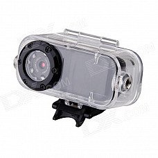 F38 12.0MP Waterproof Sport Camcorder w/ Night Vision - Black F38 12.0MP Waterproof Sport Camcorder w/ Night Vision - Black