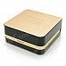 GIEC R11 Quad-Core Android 4.4.2 Google TV Player w/ 1GB RAM, 8GB ROM, Wi-Fi, Dolby, DTS - Golden GIEC R11 Quad-Core Android 4.4.2 Google TV Player w/ 1GB RAM, 8GB ROM, Wi-Fi, Dolby, DTS - Golden