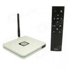 Ideastar E-05 Quad-Core Android 4.2.2 Google TV Player w/1GB RAM, 8GB ROM, Wi-Fi, TF - Silvery White Ideastar E-05 Quad-Core Android 4.2.2 Google TV Player w/1GB RAM, 8GB ROM, Wi-Fi, TF - Silvery White