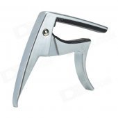 Fzone FC-82 Aluminum Alloy Guitar Capo for Ukulele - Silver